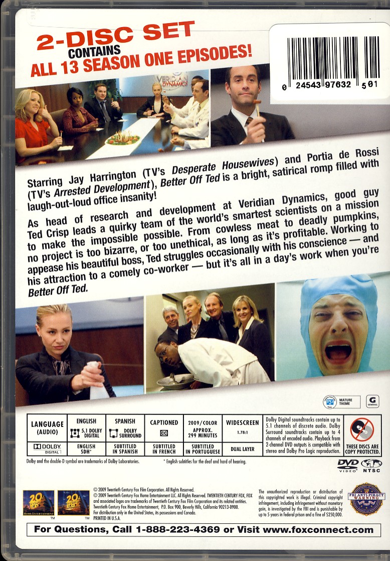 Watch Better Off Ted Online at Hulu