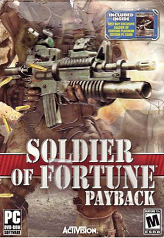 SOLDIER OF FORTUNE - PAYBACK *NEW PC LOW SHIPPING******