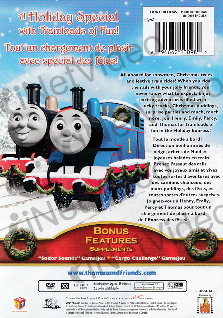 Thomas And Friends DVD Lionsgate