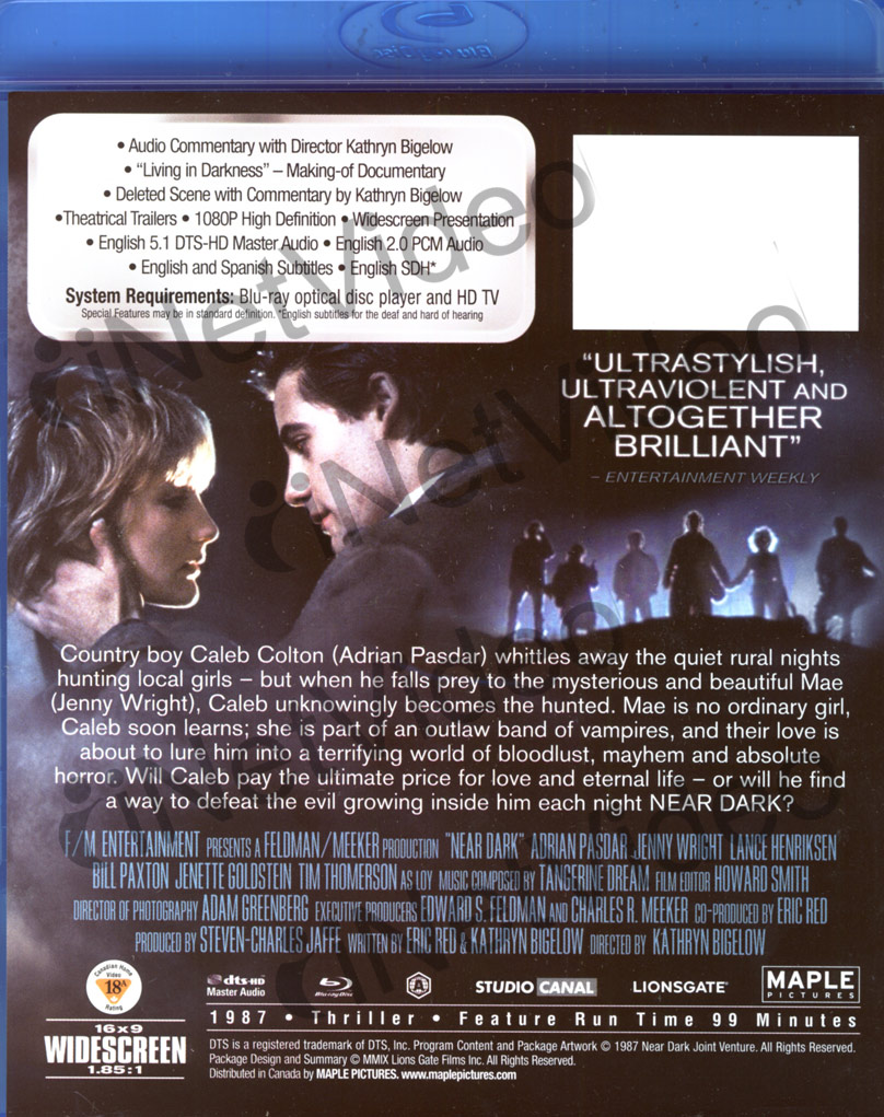   shipping original title near dark blu ray blu ray new actors adrian