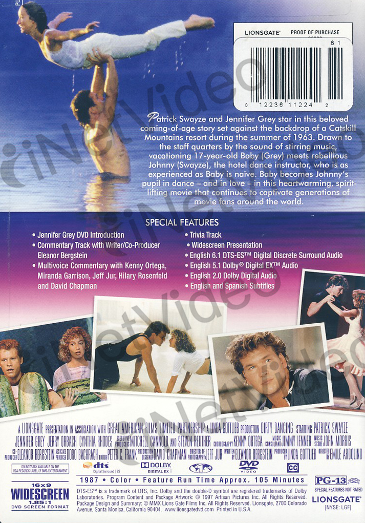 Dirty Dancing Limited Keepsake Edition Boxs New BL