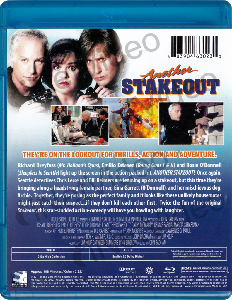 another stakeout blu ray new blu ray original title another stakeout 