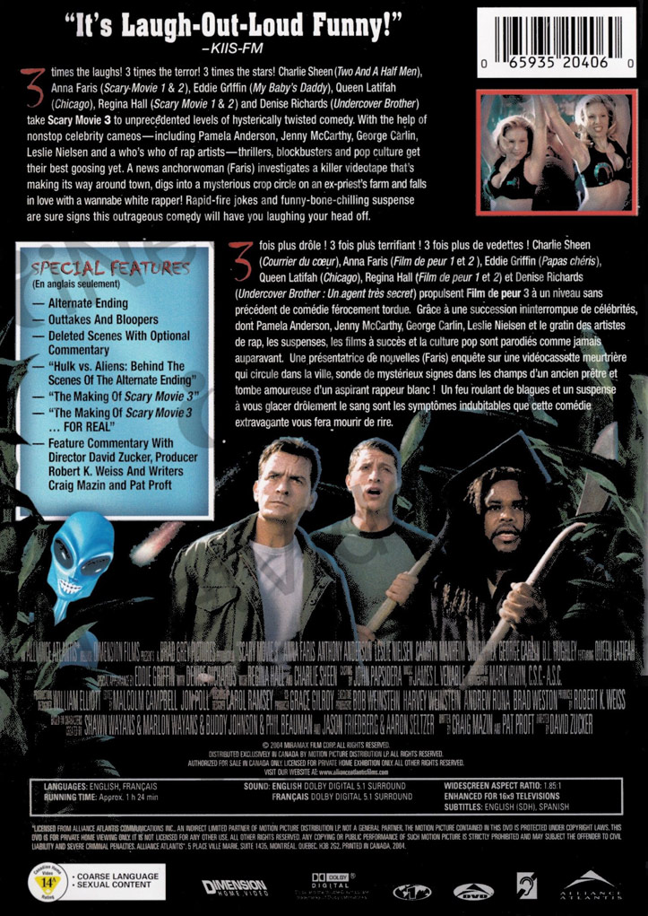 scary movie 3 widescreen edition new dvd original title scary movie 3