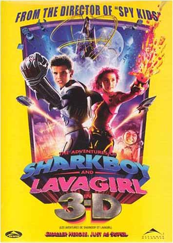 The Adventures of Sharkboy and Lavagirl 3 D New DVD