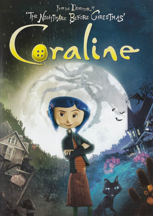 Coraline Single Disc Edition 3D and 2D New DVD 065935826903