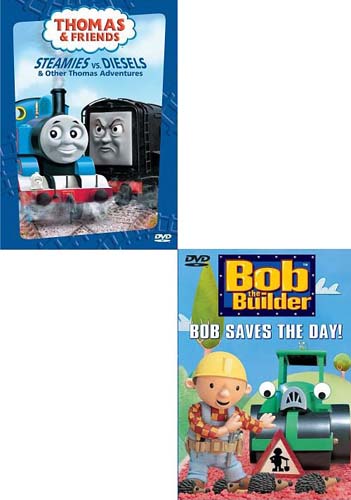 THOMAS AND FRIENDS STEAMIES VS. DIESELS/BOB T *NEW DVD  