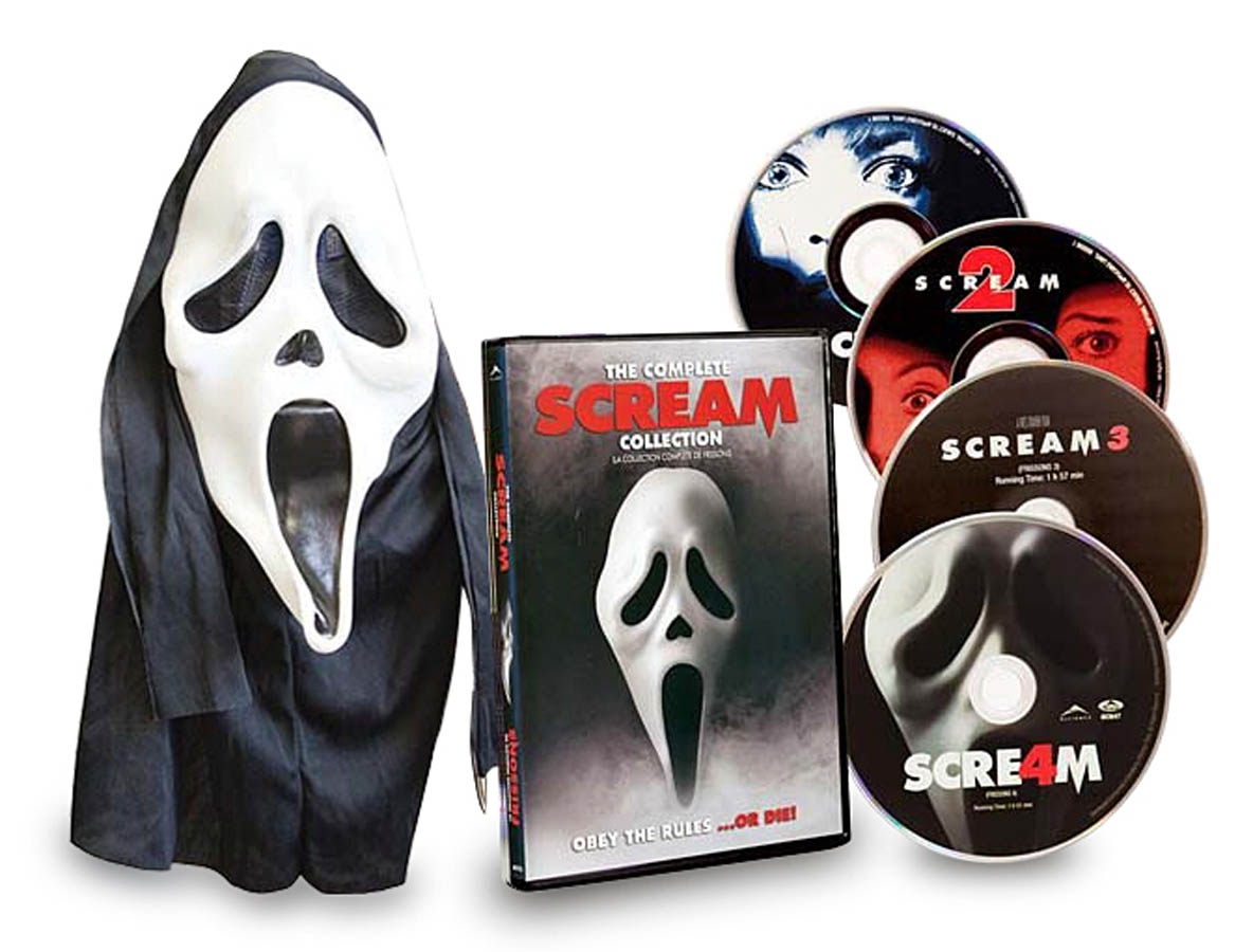 Scream Complete Collection Scream 1 2 3 4 w New DVD