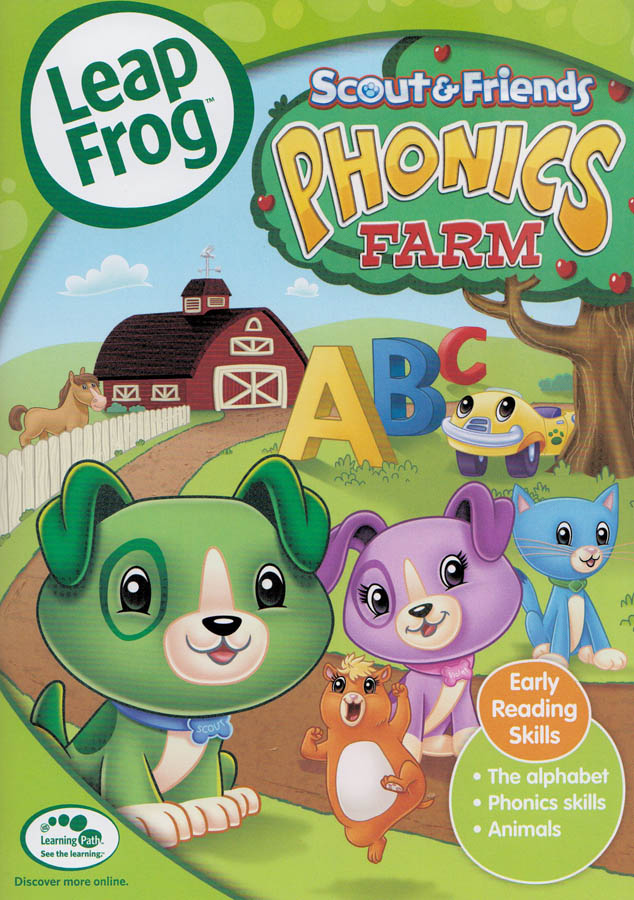 Leap Frog Phonics Farm Canadian Release New DVD