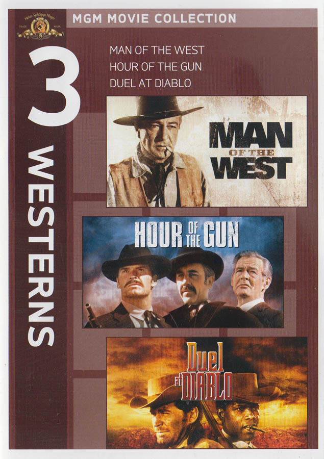 MGM 3 Westerns Man of The West Hour of The New DVD