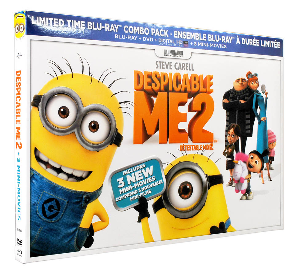DESPICABLE ME 2(LTD. EDITION)(BLU-RAY+DVD)(BOXSET)(BLU-RAY)(VALUE GIFT (BLU-RAY) - Picture 1 of 1