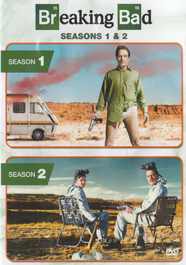 Breaking Bad Season 1 And 2 Boxset Dvd Ebay