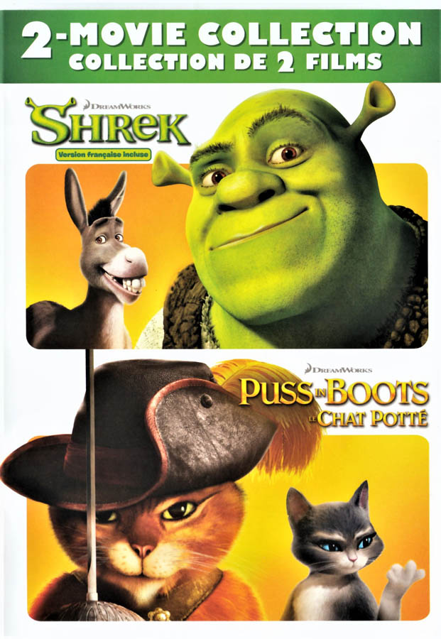 Shrek Puss In Boots 2 Movie Collection Bi New Dvd Ebay