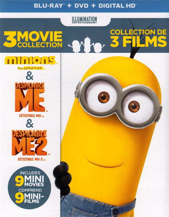 Minions Despicable Me Despicable Me 2 Blu New Blu Ebay